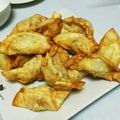 にゃんにゃんこん's cooksnap of when they made ポテトとミートソースのホクホク揚げ♪.
