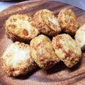 makikukeko's cooksnap of when they made れんこんのひき肉はさみ揚げ.