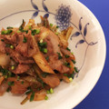 chiyahana's cooksnap of when they made 大量消費！セロリと豚のシャキシャキ炒め.