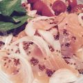 hilo1's cooksnap of when they made スモークサーモンと新玉ねぎのマリネ.