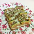龍青空ママ's cooksnap of when they made ピーナッツクリーム・南瓜・胡桃のトースト.