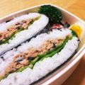 ともかぞ's cooksnap of when they made 簡単！塩こんぶでおにぎらず【ツナ】.