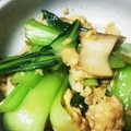 まみmama☆'s cooksnap of when they made エリンギとチンゲン菜のたまご炒め.