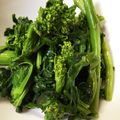 kaogege's cooksnap of when they made 菜の花の辛子和え.