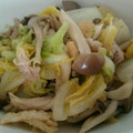 クックるん☆戦隊's cooksnap of when they made 白菜とシメジの醤油でサッと炒め.