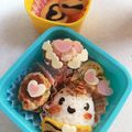 クック4NB50B☆'s cooksnap of when they made 節分 赤オニきいろオニお弁当.