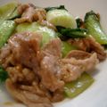 ゆうまおママ's cooksnap of when they made 豚肉とチンゲン菜のあんかけ炒め.