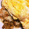 chiiigushi's cooksnap of when they made 【リメイク】チーズカレーオムライス.