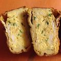ねおみ's cooksnap of when they made ニラ入り卵焼き.