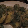 トレピアンテ's cooksnap of when they made 青のりが美味しい★紅芋天ぷら.