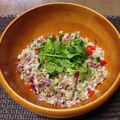 クックTVQUZ8☆'s cooksnap of when they made 押し麦のサラダ、エスニック風.