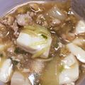 boorand's cooksnap of when they made しっかりおかず！鶏ひき肉のとろとろ豆腐.