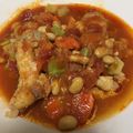 blackpeppa's cooksnap of when they made 圧力鍋で、鳥肉と白いんげんのトマト煮込.
