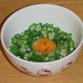 ♥れいちゃん♥'s cooksnap of when they made ♥たまごでオクラ♥.
