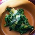 yuruiokan's cooksnap of when they made 【福井郷土料理】大根の葉のおあえ.