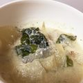 なぎ8's cooksnap of when they made じゃがいもと玉ねぎの豆乳みそ汁.