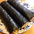 ガッちやん's cooksnap of when they made 恵方巻き.