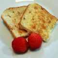 シナモシナモ's cooksnap of when they made フレンチトースト 卵なし.
