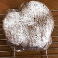 maio☆'s cooksnap of when they made バレンタイン❤ハートのガトーショコラ♪.