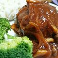 3ﾒﾝmam's cooksnap of when they made デミグラスソースで♪簡単煮込みハンバーグ.