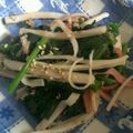 ☆★☆紫☆★☆'s cooksnap of when they made めんつゆで♪かにカマほうれん草ナムル♪.
