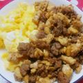 クック6ASLB4☆'s cooksnap of when they made 簡単すぐできる！鶏そぼろ丼♡.