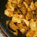 Kちやん☺'s cooksnap of when they made 節約♪鶏胸肉のなす味噌炒め.