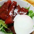 5870みーちゃん's cooksnap of when they made 嵐・大野君家のマグロユッケ丼！.