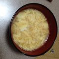 クックLPQLLY☆'s cooksnap of when they made ふわふわ卵のお味噌汁♡.