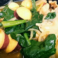 fukudoru's cooksnap of when they made ほうれん草と＊さつま芋＊のカレースープ♪.