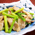 ＠LECHE's cooksnap of when they made ニンニクの芽と豚肉の塩胡椒炒め♪.