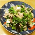 ぽりぽり拓庵's cooksnap of when they made 菜の花とナスのゴマポン酢和え.