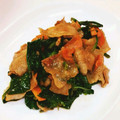 shibuchica's cooksnap of when they made 豚とほうれん草の甘辛いため.