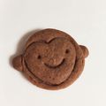 はなはなりら's cooksnap of when they made ハートの型でおさるクッキー.