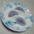 kmr1's cooksnap of when they made ～春限定～桜あんの八ッ橋♪.