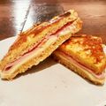 春と水's cooksnap of when they made ハムチーズ★フレンチトースト.