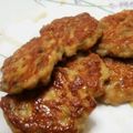 kokakokko's cooksnap of when they made ☆ごぼう入り♪てりやき鶏つくね☆.