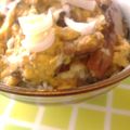 chiru*'s cooksnap of when they made 簡単　さんまの蒲焼き丼　卵とじ.
