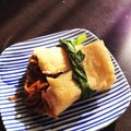 youich's cooksnap of when they made 焼そば✿お揚げ巻き.