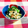 SP♪'s cooksnap of when they made ✿春の白和え✿.