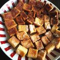 ．．．❥❥'s cooksnap of when they made 食パンラスク.