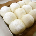 クックGQ0E7T☆'s cooksnap of when they made 豆大福風のちぎりパン✿.