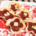 つゆり＊'s cooksnap of when they made 超簡単☆餃子の皮でチョコバナナタルト☆.