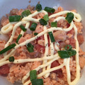 ☆★あーこ★☆'s cooksnap of when they made シェフが教える明太子と鮭フレークの他人丼.