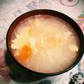 ☆ころ。's cooksnap of when they made 玉ねぎと卵のスープ.