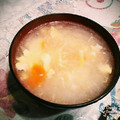 ☆ころ。's cooksnap of when they made 玉ねぎと卵のスープ.