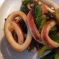 ムーヒツジ's cooksnap of when they made 簡単！イカと長ねぎの生姜焼き！.