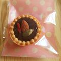 里緒香's cooksnap of when they made 生チョコタルトonナッツ　感謝チョコ用.