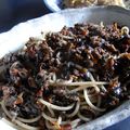lunchat's cooksnap of when they made 黒オリーヴとドライトマトとツナのパスタ.