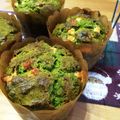 ｇｒｅｅｎｂｅａｒ's cooksnap of when they made ホワイトチョコと抹茶のふんわりマフィン♪.